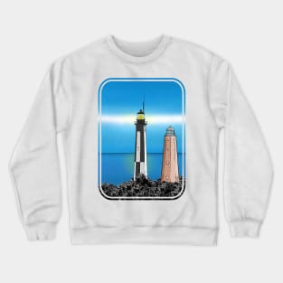 Cape Henry Lighthouses Crewneck Sweatshirt